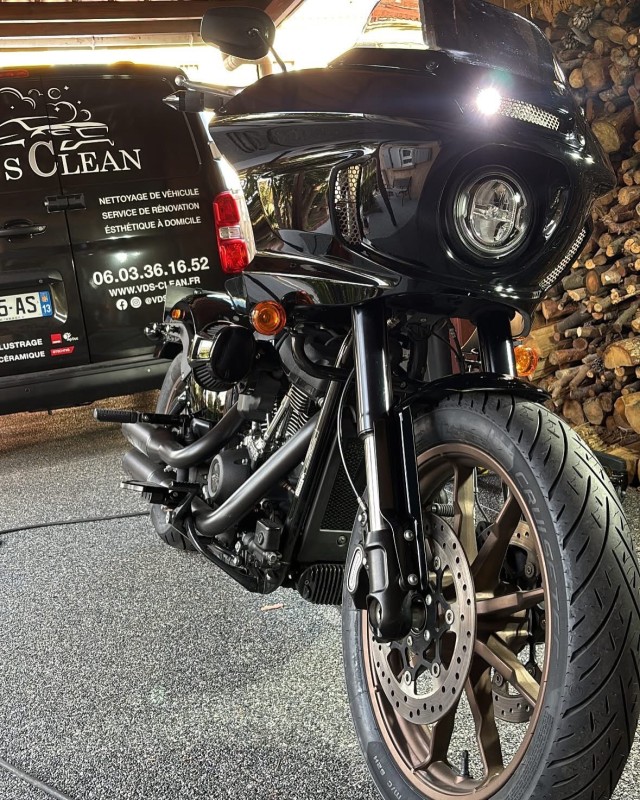 Traitement céramique Harley-Davidson Low Rider ST – Protection CSL + Exo V5 hautes performances