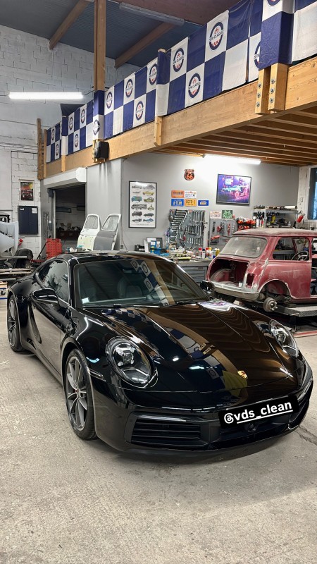 Traitement céramique CSL + Exo V5 sur Porsche 911 – Protection et brillance ultime