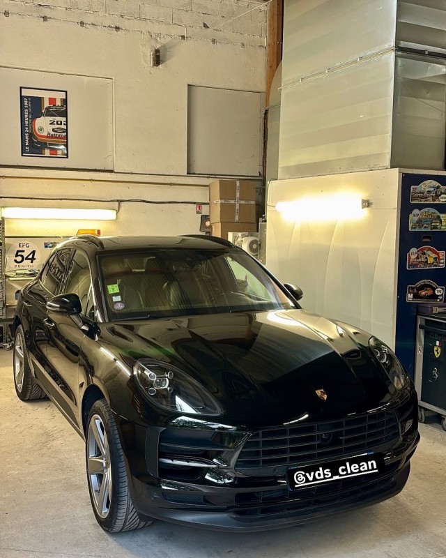 Traitement céramique Porsche Macan – Protection CSL + Exo V5 et finition brillante durable