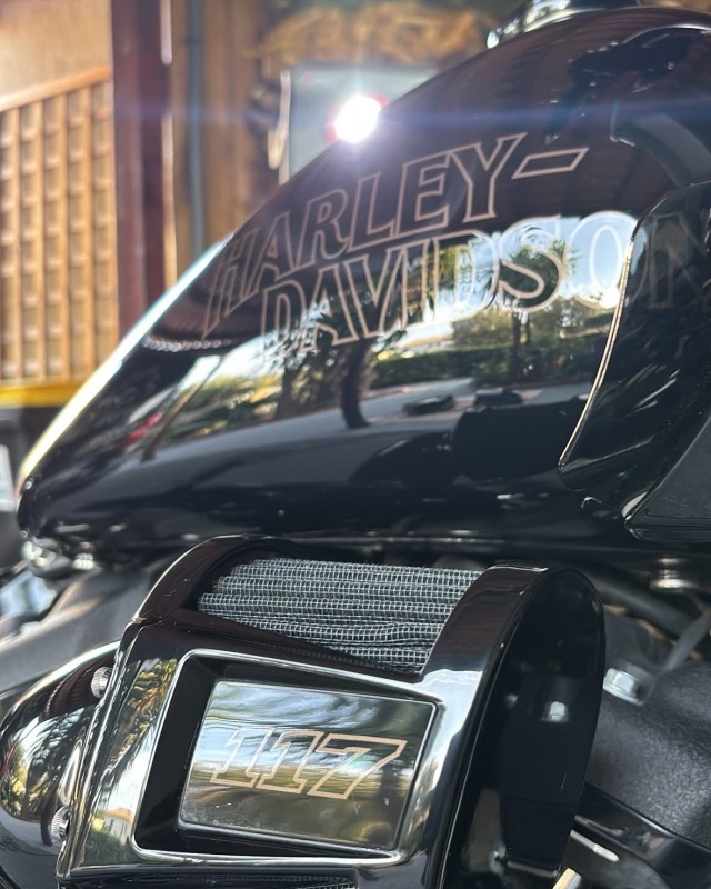 Traitement céramique Harley-Davidson Low Rider ST – Protection CSL + Exo V5 hautes performances