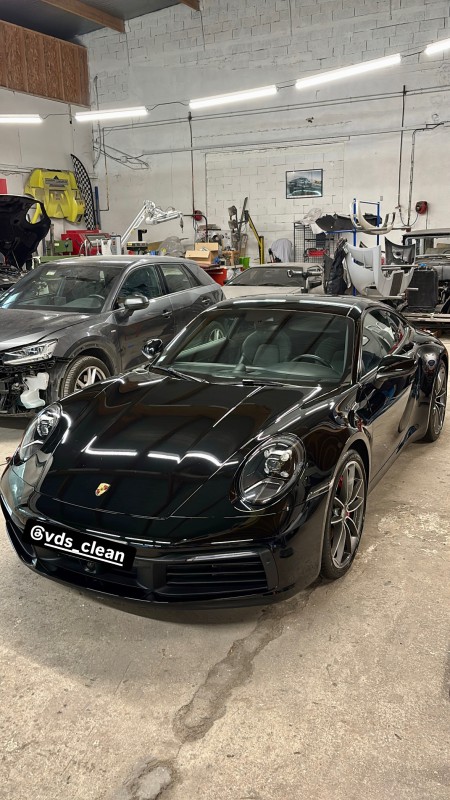 Traitement céramique CSL + Exo V5 sur Porsche 911 – Protection et brillance ultime