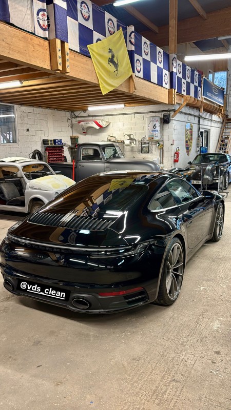 Traitement céramique CSL + Exo V5 sur Porsche 911 – Protection et brillance ultime