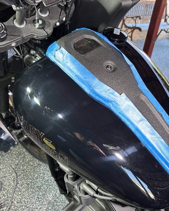 Traitement céramique Harley-Davidson Low Rider ST – Protection CSL + Exo V5 hautes performances