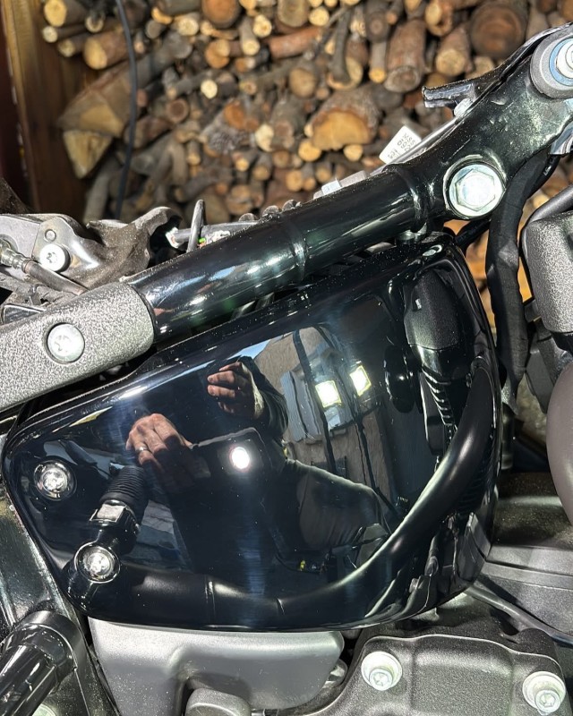 Traitement céramique Harley-Davidson Low Rider ST – Protection CSL + Exo V5 hautes performances