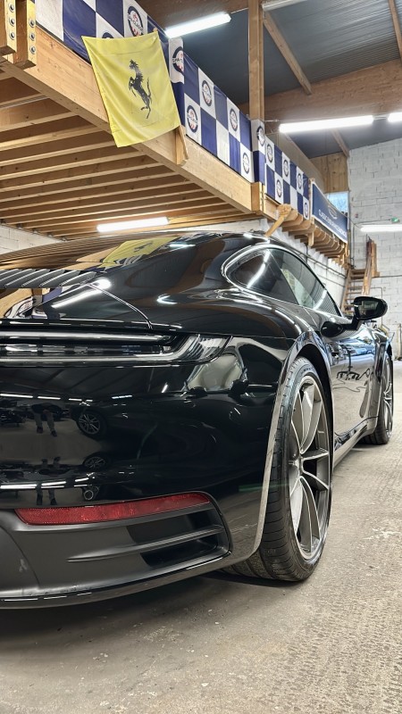 Traitement céramique CSL + Exo V5 sur Porsche 911 – Protection et brillance ultime