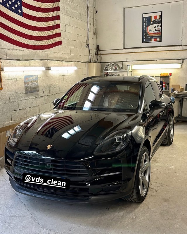 Traitement céramique Porsche Macan – Protection CSL + Exo V5 et finition brillante durable